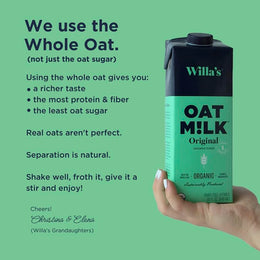 Organic Unsweetened Oat Milk