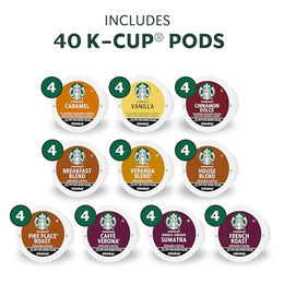 Starbucks K-Cup Coffee Pods, Dark Roast Coffee