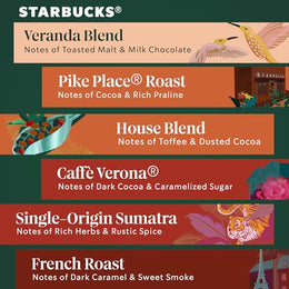 Starbucks K-Cup Coffee Pods, Dark Roast Coffee