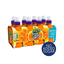 Robinsons Fruit Shoot Orange No Added Sugar 8 x 200ml (Pack of 6)