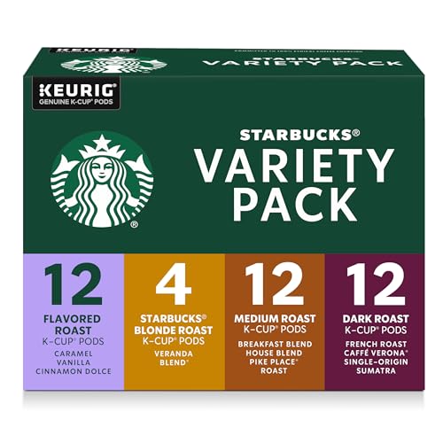 Starbucks K-Cup Coffee Pods, Dark Roast Coffee
