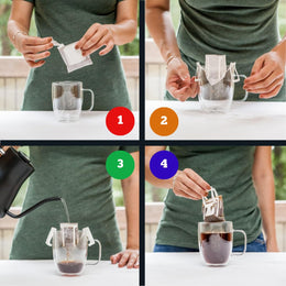 Portable Single-Serve Pour Over Coffee