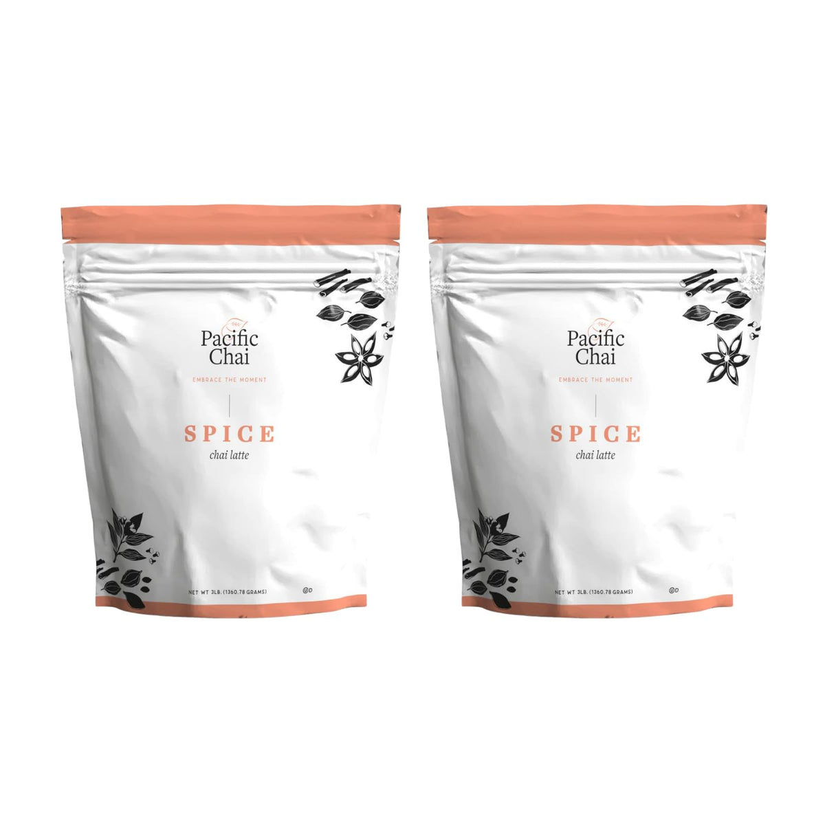 Pacific Chai Instant Powdered Chai mix, 48oz canister