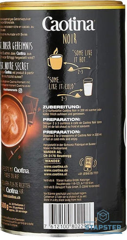 Swiss Dark Hot Chocolate Mix