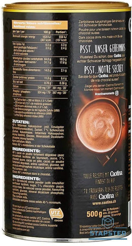 Swiss Dark Hot Chocolate Mix