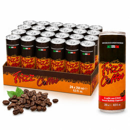 Frizz, Carbonated Coffee Drink, 8.5 Ounce (24 pack cans)