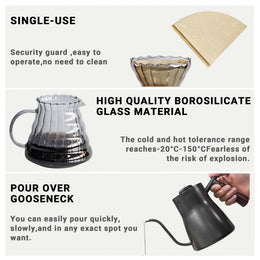 5-in-1 Pour Over Coffee Set