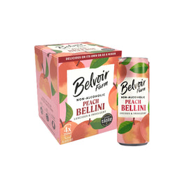 Non-Alcoholic Peach Bellini