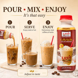 Vietnamese Cafe Latte Concentrate