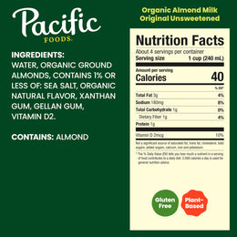 Pacific Foods Hemp Original Plant-Based Beverage