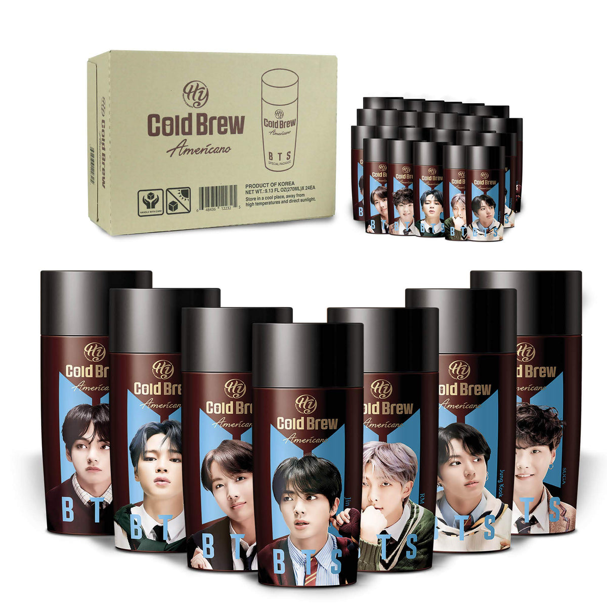 Cold Brew Americano Coffee