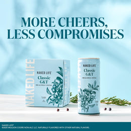 Naked Life Non-Alcoholic Drinks, Margarita, Zero Sugar, Low Calorie