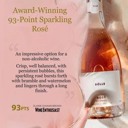 Non-Alcoholic Sparkling Rosé Wine
