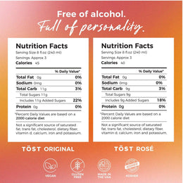 TÖST All-Natural Alcohol Free Sparkling Beverages