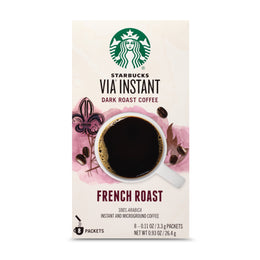 Starbucks Powder Caffeinated Via Instant Bag Yes dark_roast